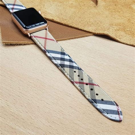 burberry band for apple watch|designer apple watch bands burberry.